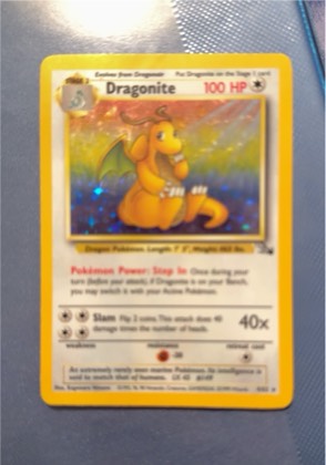 Dragonite (4), graded 2.5