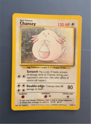 Chansey graded 6 & below