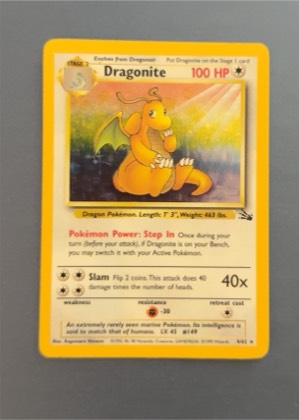 Dragonite (4), graded 5.0