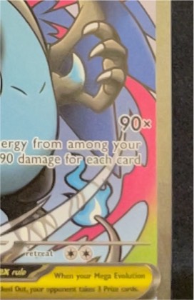 M Charizard EX (X) (Secret), graded 9.5