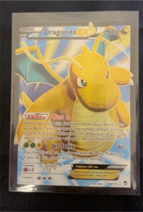 Dragonite EX (108 Full Art), graded 9.5
