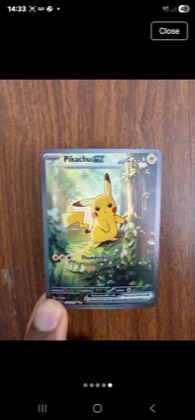 Pikachu ex graded 9.5