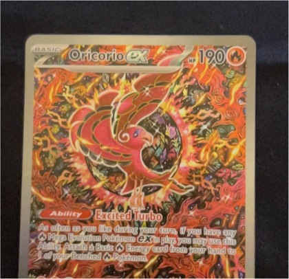 Oricorio ex - 024, graded 9.0