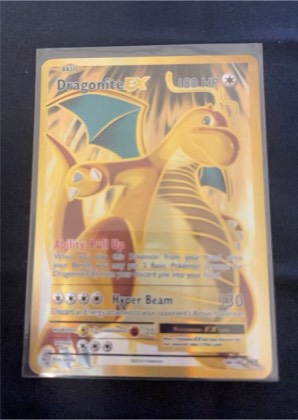 Dragonite EX (Full Art), graded 9.5