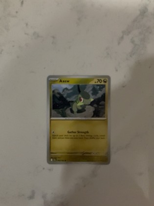 Axew, graded 9.0