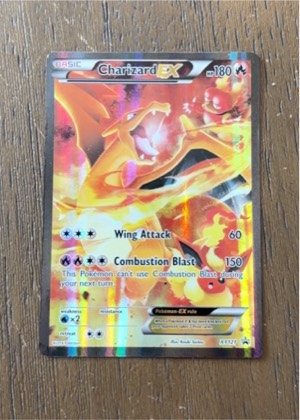 Charizard EX - XY121, graded 7.5