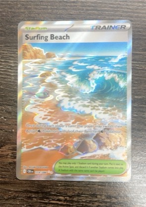 Surfing Pikachu, graded 9.0