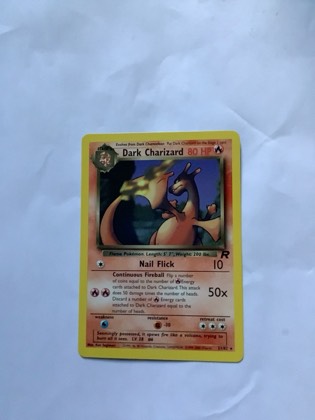 Dark Charizard (21), graded 5.0