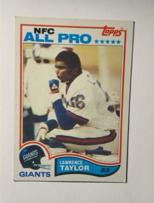 Lawrence Taylor, graded 5.0