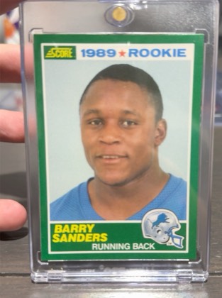 Barry Sanders, graded 2.5
