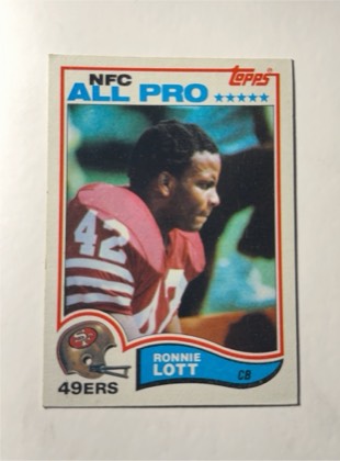 Ronnie Lott, graded 5.0