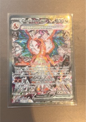 Charizard, graded 9.8