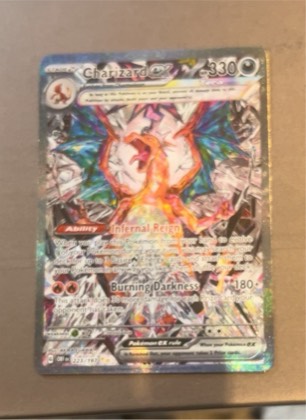 Charizard, graded 9.8