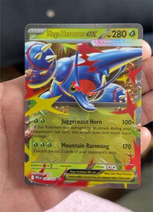 Mega Heracross ex, graded 9.5