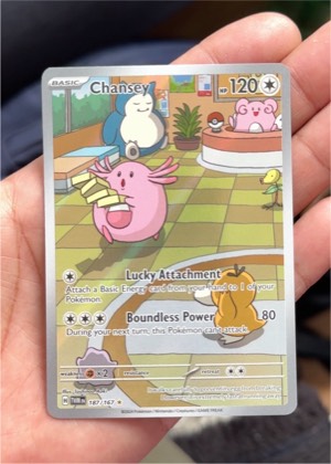 Chansey, graded 3.5