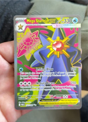 Mega Starmie ex, graded 9.5