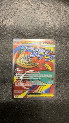 Mega Hawlucha ex - 268/217 graded 6 & below