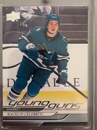 Macklin Celebrini, graded 9.5