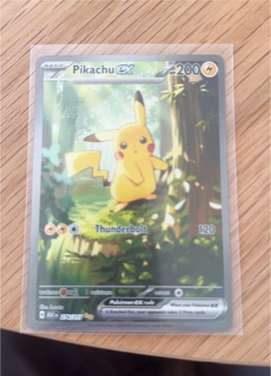 Pikachu ex, graded 9.0