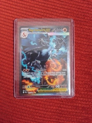Mega Charizard X ex, graded 9.5