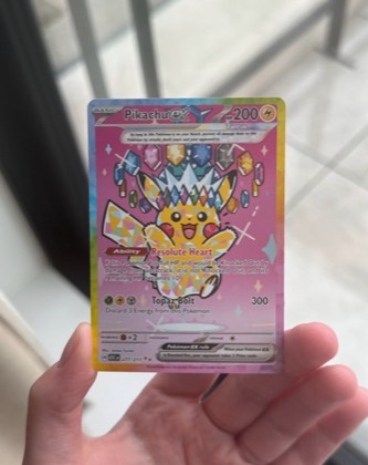 Pikachu ex, graded 9.5