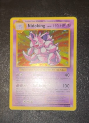 Nidoking, graded 8.0
