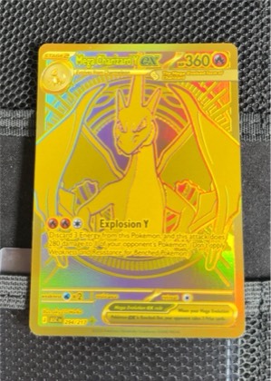 Mega Charizard Y ex, graded 9.0