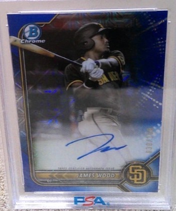 James Wood graded 8
