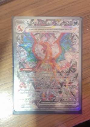Charizard ex, graded 9.5