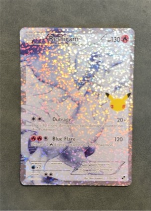 Reshiram, graded 7.5