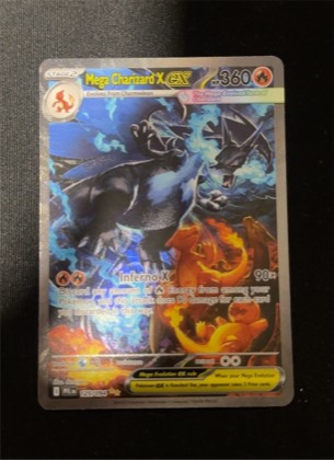 Mega Charizard X ex, graded 9.0