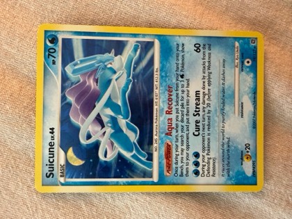 Suicune, graded 9.5