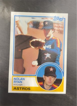 Nolan Ryan, graded 9.5