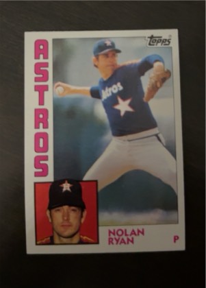Nolan Ryan, graded 8.5
