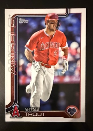 Mike Trout, graded 7.5