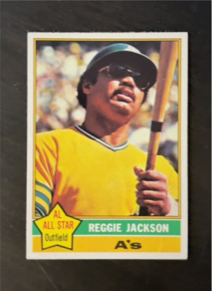 Reggie Jackson, graded 6.5