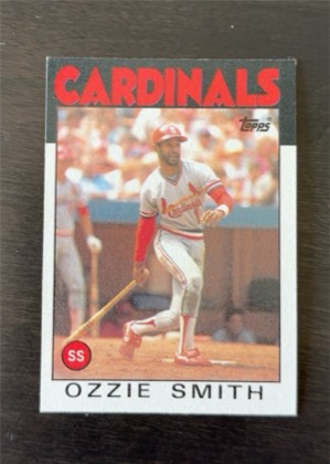 Ozzie Smith, graded 9.5