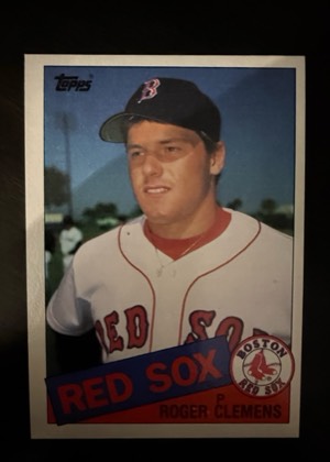 Roger Clemens, graded 7.5