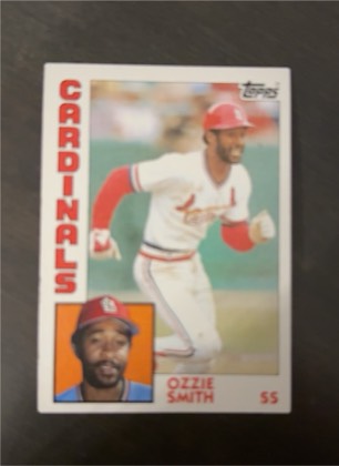 Ozzie Smith graded 8.5