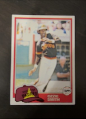 Ozzie Smith graded 6 & below