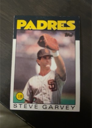 Steve Garvey graded 6 & below