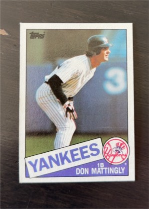 Don Mattingly, graded 9.5