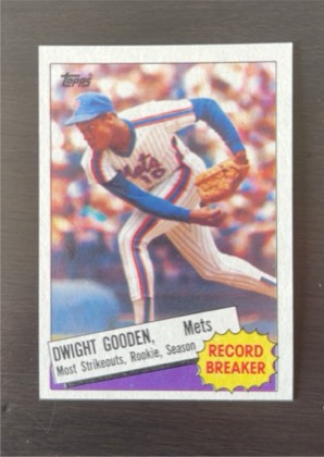 Dwight Gooden graded 6 & below