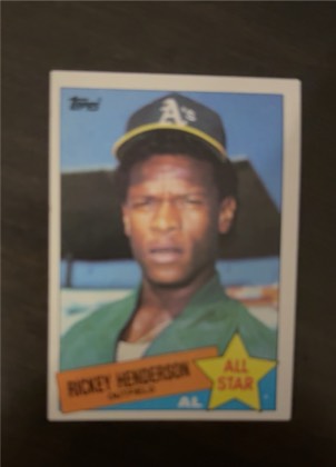 Rickey Henderson, graded 4.0