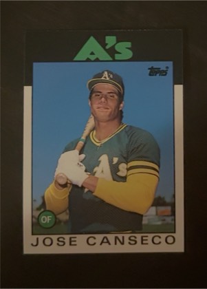 Jose Canseco graded 8