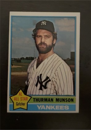 Thurman Munson graded 6 & below