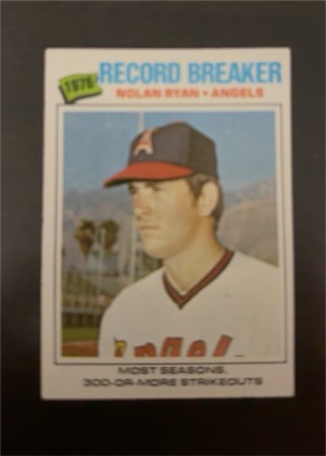 Nolan Ryan graded 6 & below