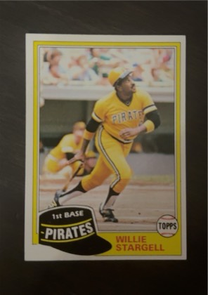 Willie Stargell, graded 2.5
