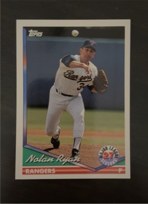 Nolan Ryan, graded 9.5