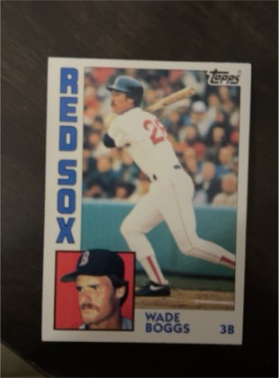Wade Boggs, graded 7.5